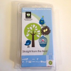 Cricut Cartridge Straight From The Nest factory sealed #2000190 Shapes Crafts